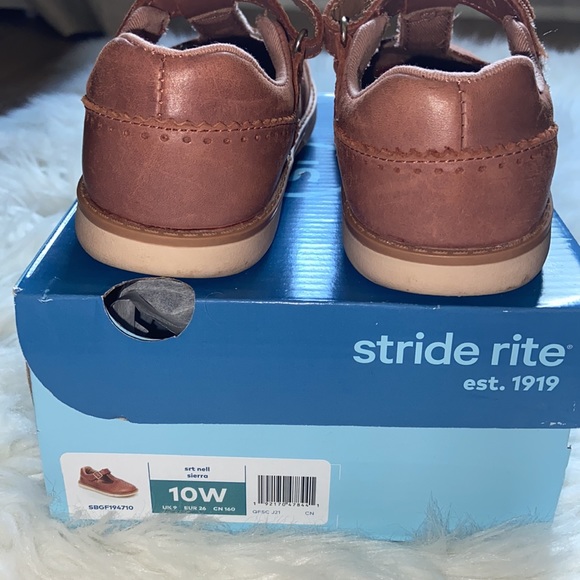 Stride Rite Nell Mary Janes Todder 10 wide - Picture 4 of 4